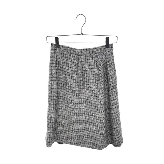 Vintage Anne Klein II 100% Pure Wool Plaid Skirt | 4