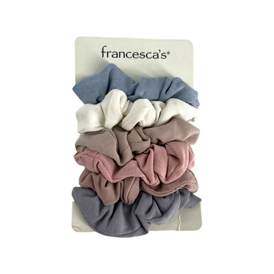 NWT Francesca's Scrunchies Hair Tie Set