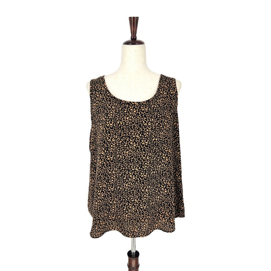 Chico's Etched-Texture Animal-Print Tank | 16