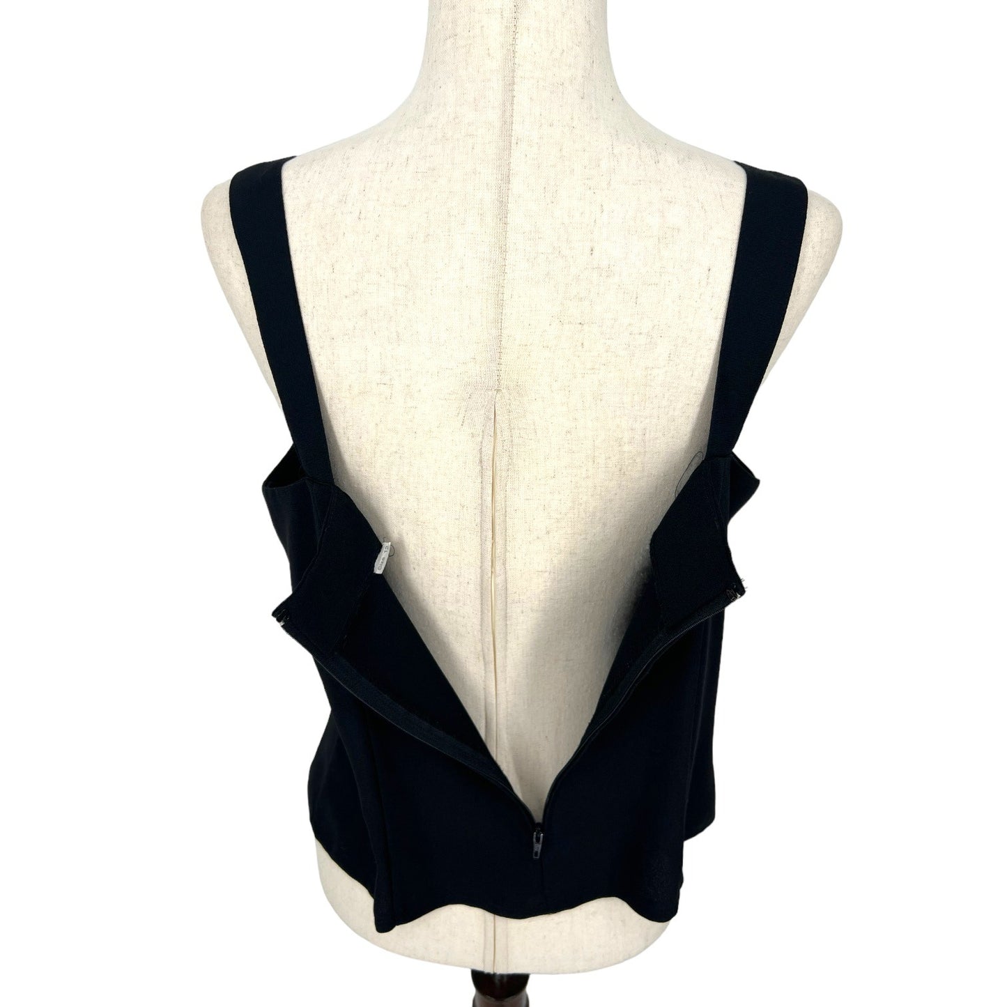 Vintage Jeweled Neckline Square Neck Tank | 12