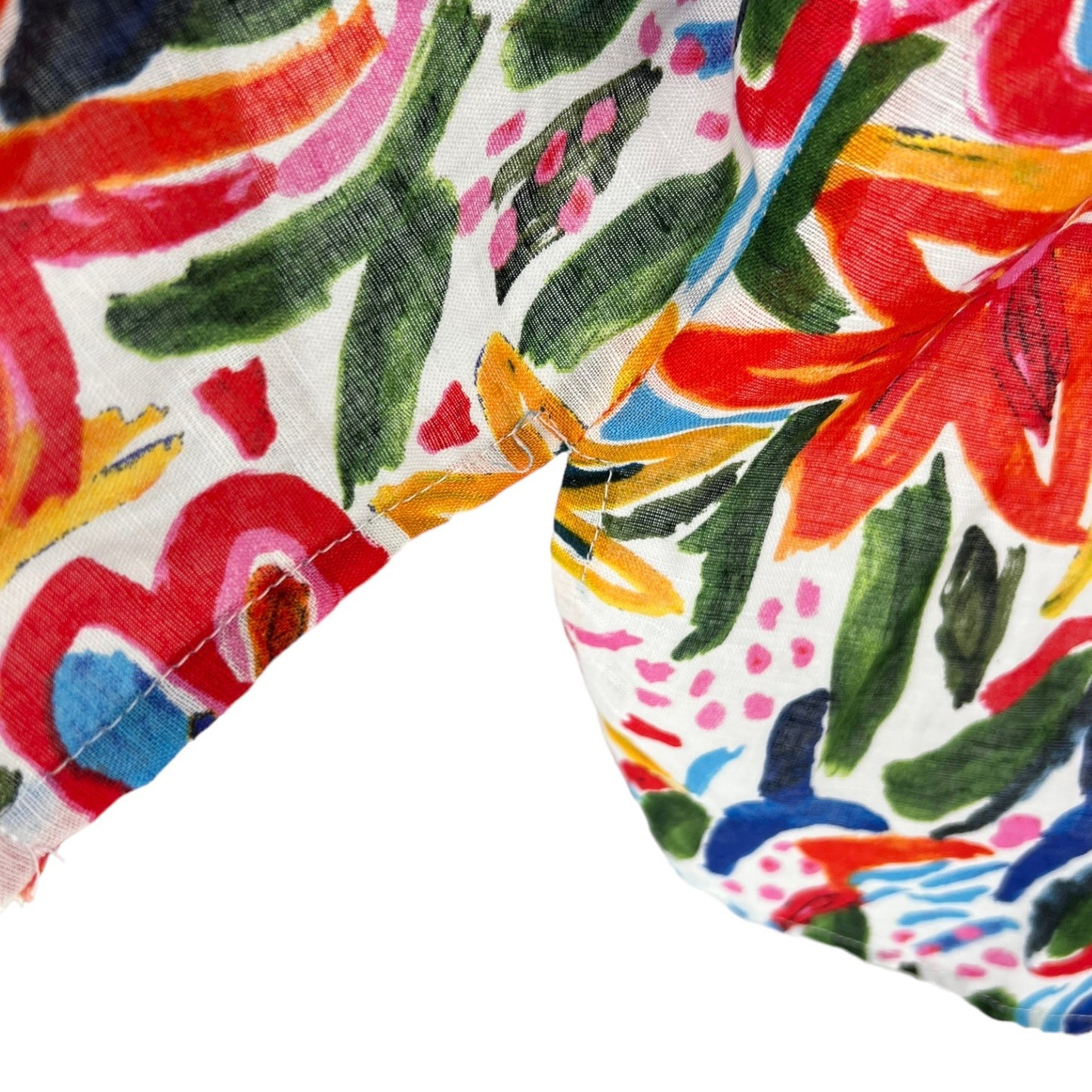 Handmade Floral Painted Patter Off The Shoulder Blouse | 2x