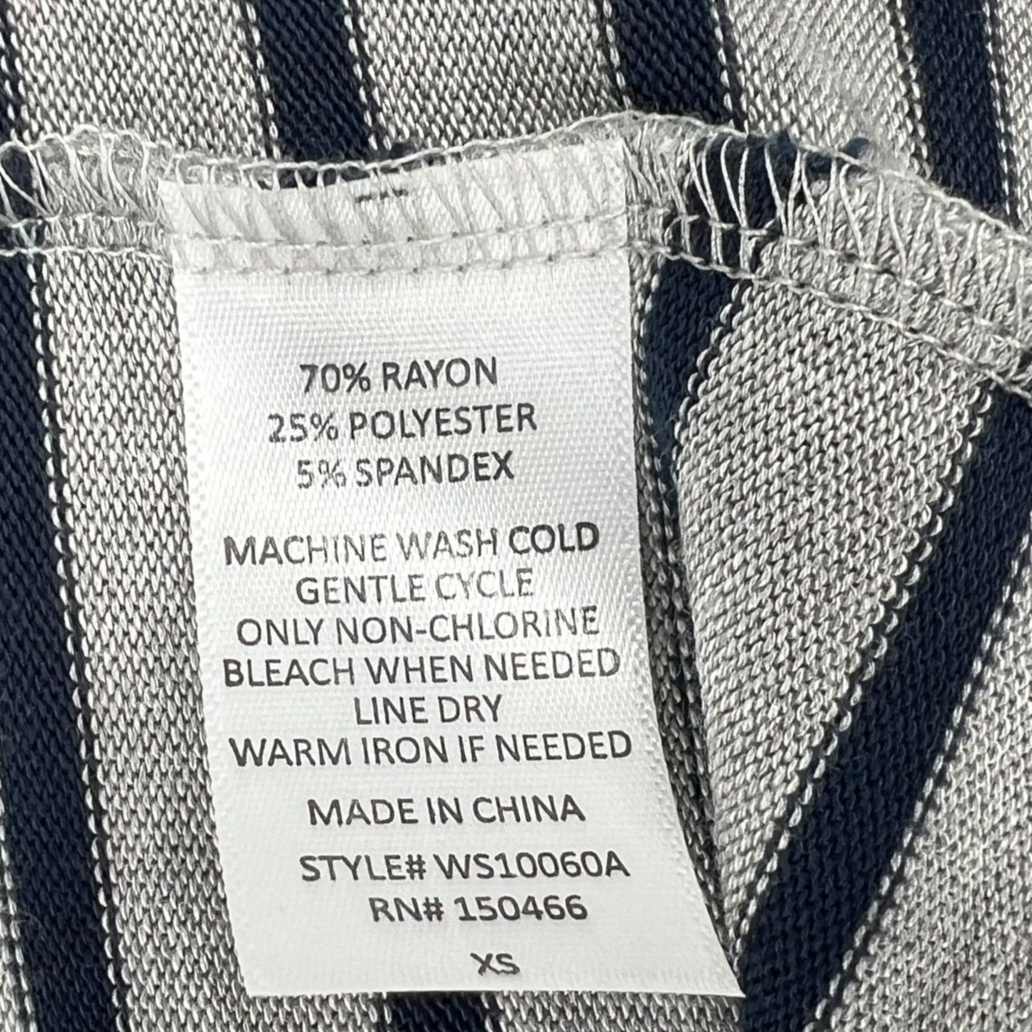 MIX by 41 Hawthorn Striped Open Front Cardigan | Extra Small