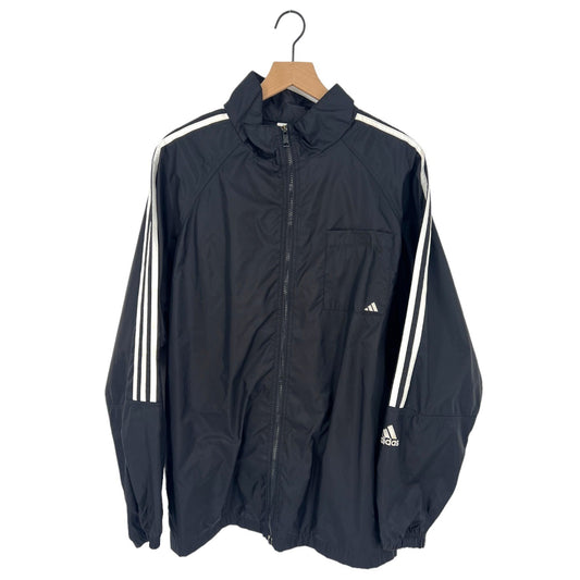Adidas Windbreaker Hooded Zip-up Jacket | Medium