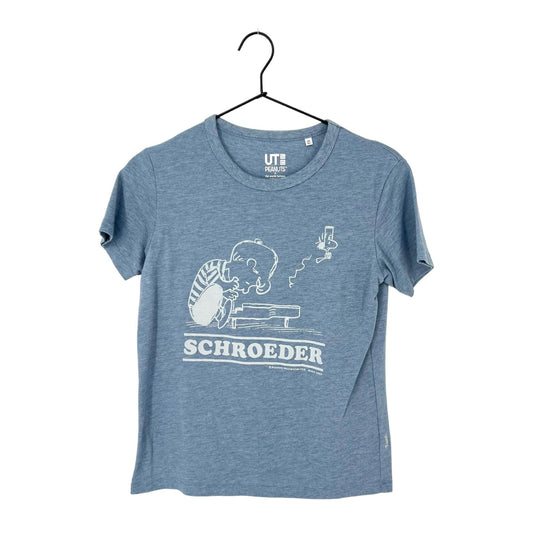Uniqlo PEANUTS Schroeder Short Sleeve Tee | Extra Small