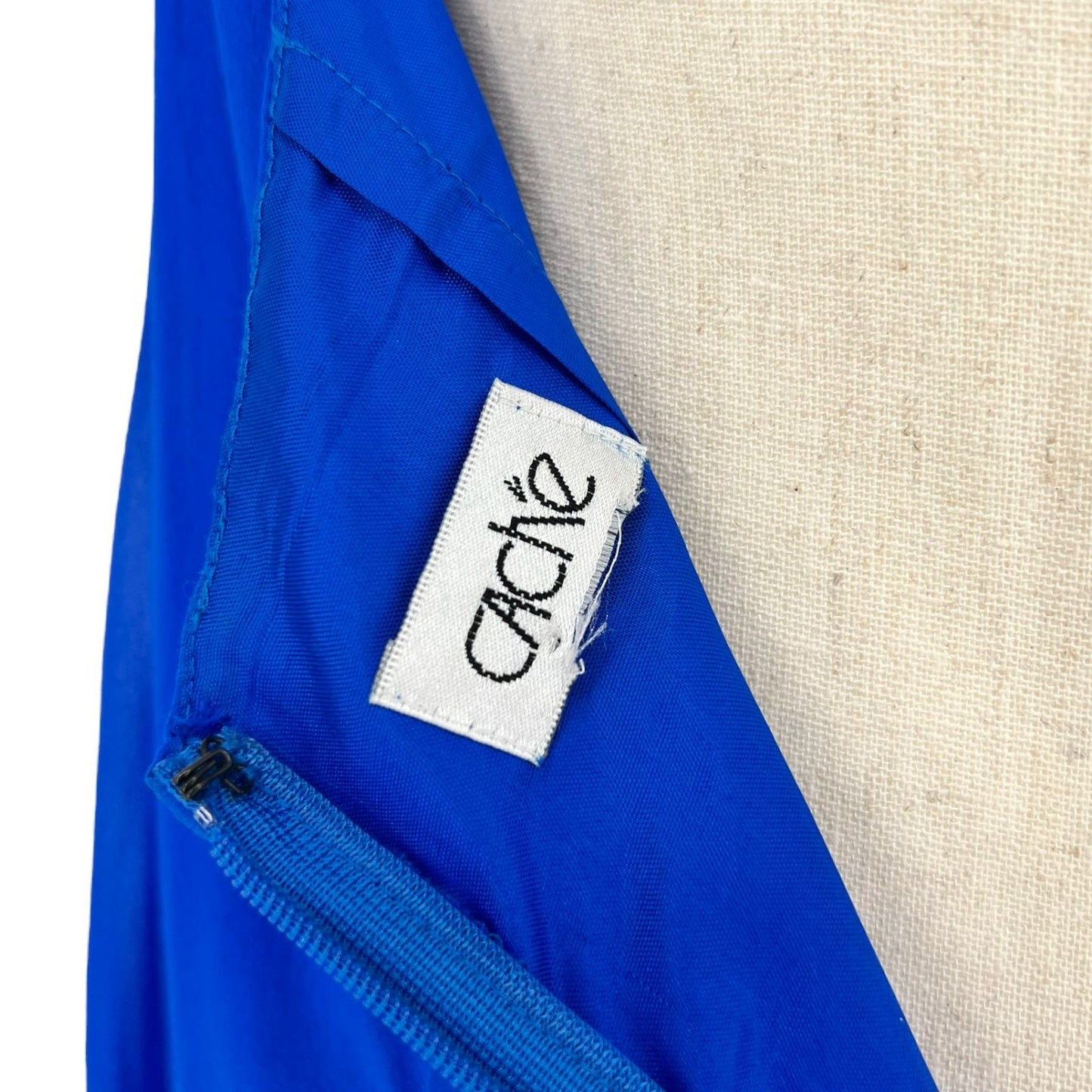 Cache Beaded Silk Dress | Extra Small