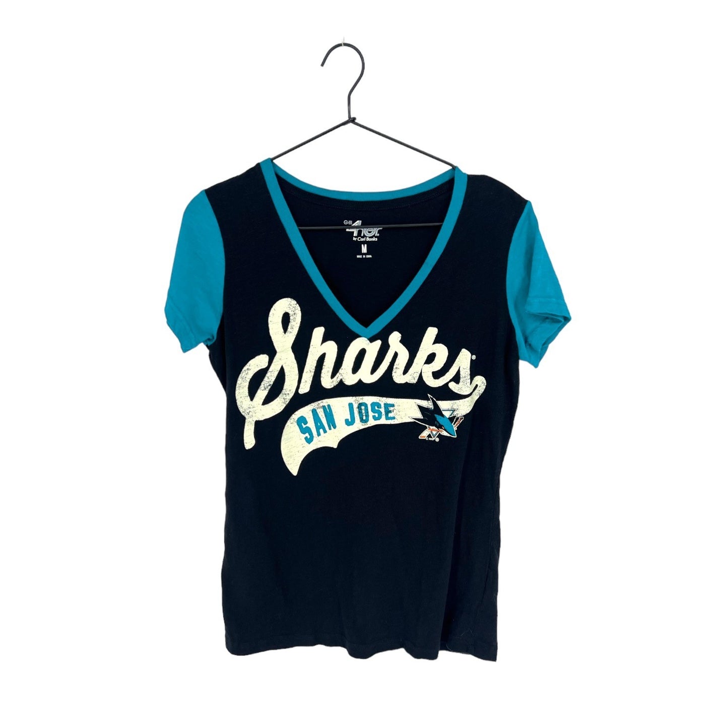 4her by Carl Banks San Jose Sharks Tee | Medium