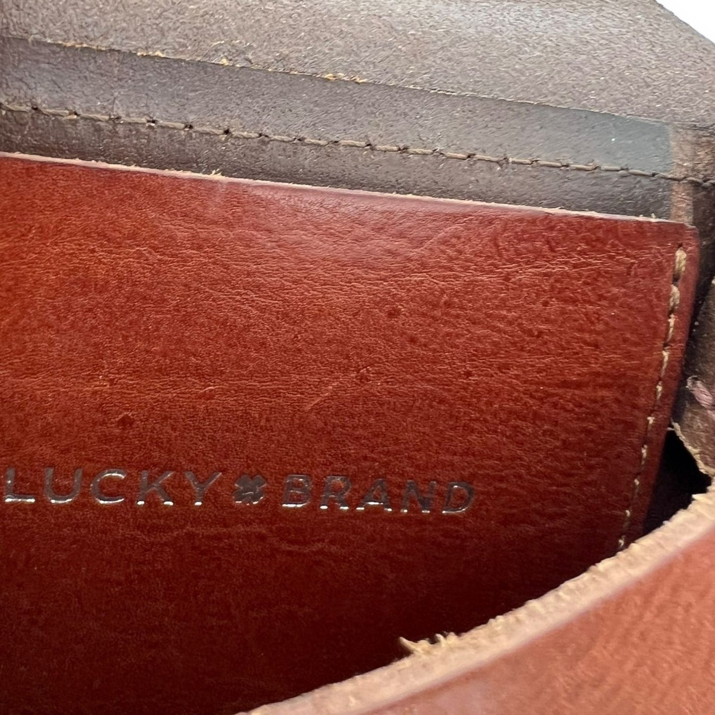 Lucky Brand Leather Crossbody Purse