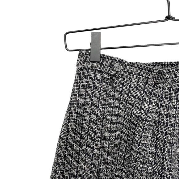 Vintage Anne Klein II 100% Pure Wool Plaid Skirt | 4