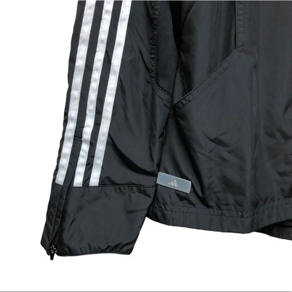 Adidas 3 Stripes Climaproof 365 Pointed Cuff Windbreaker Jacket | Medium