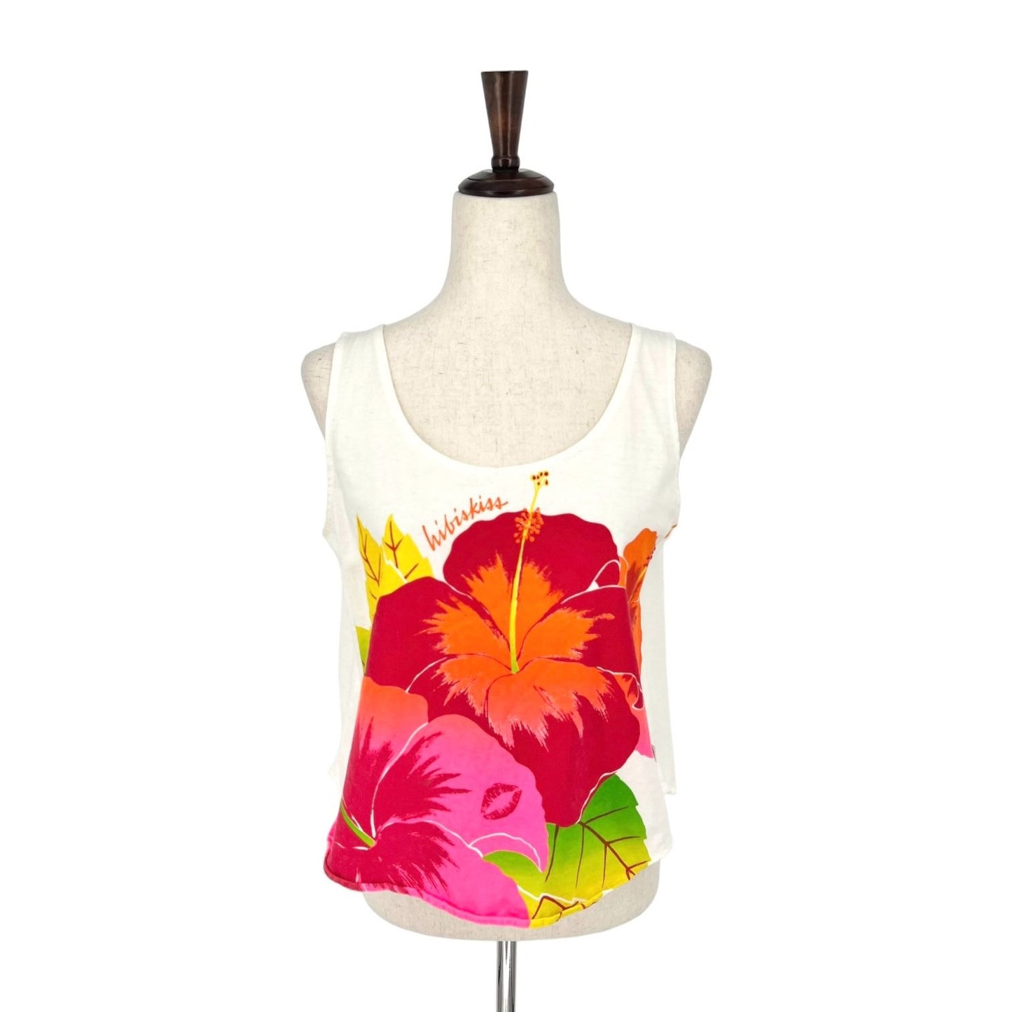 What-A-Melon Hibiskiss Hawaii Tank | Large