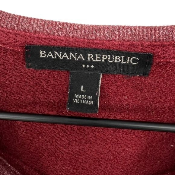 Banana Republic Raglan Pullover Crewneck Sweater | Large