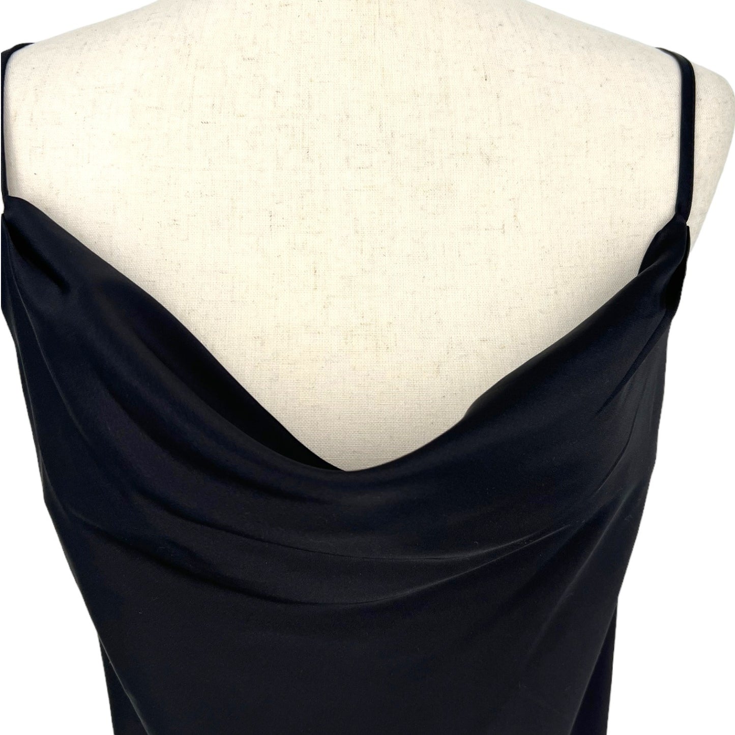 NWT Glosse Draped Satin Tank | Medium