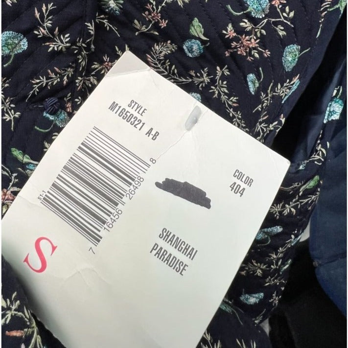 NWT Liz Claiborne Studio Floral Quilted Vest | Small