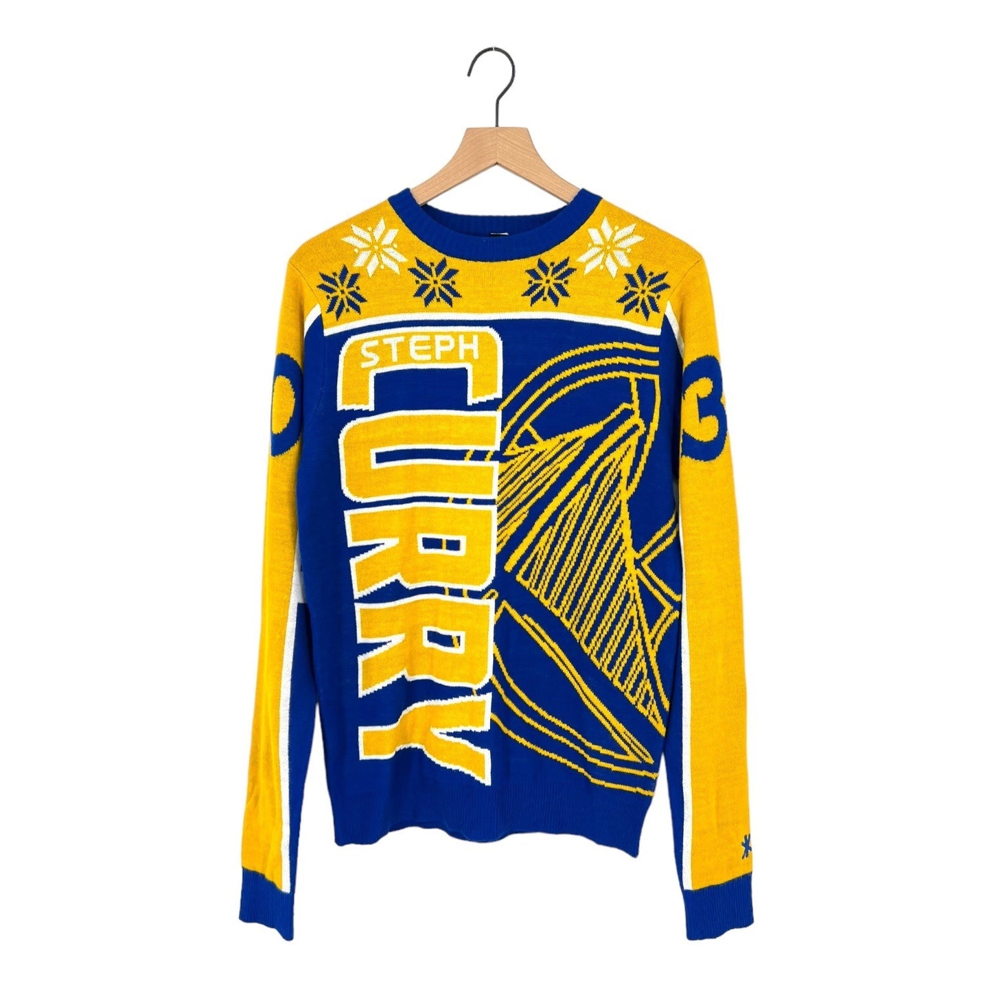 Golden State Warriors Steph Curry NBA Player Ugly Sweater | Small