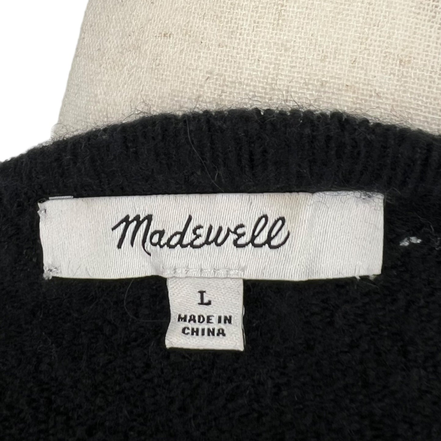 Madewell Kent Cardigan Sweater in Coziest Yarn | Large