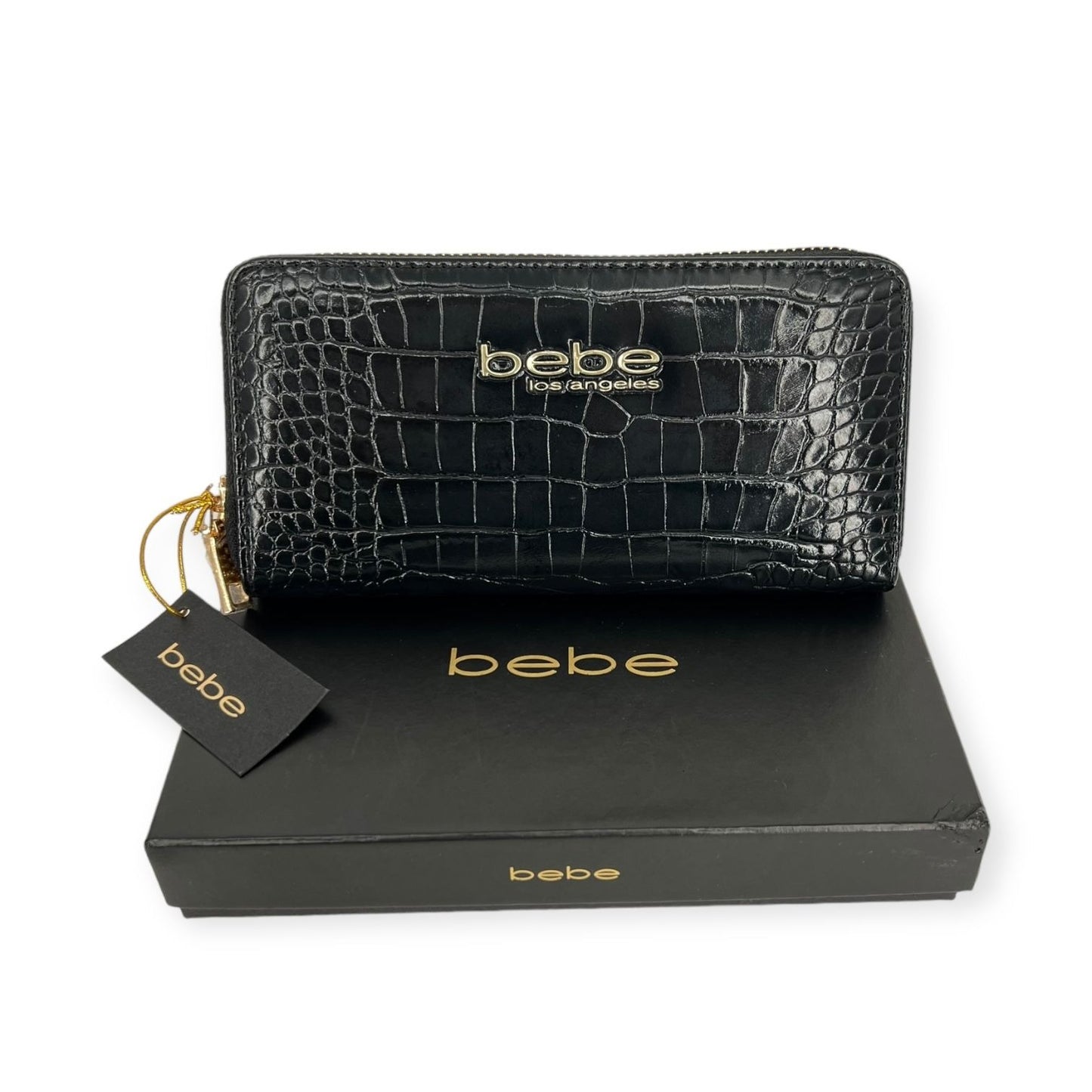 NWT Bebe Evelyn Zip Around Wallet