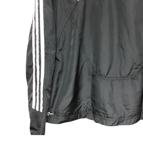 Adidas 3 Stripes Climaproof 365 Pointed Cuff Windbreaker Jacket | Medium