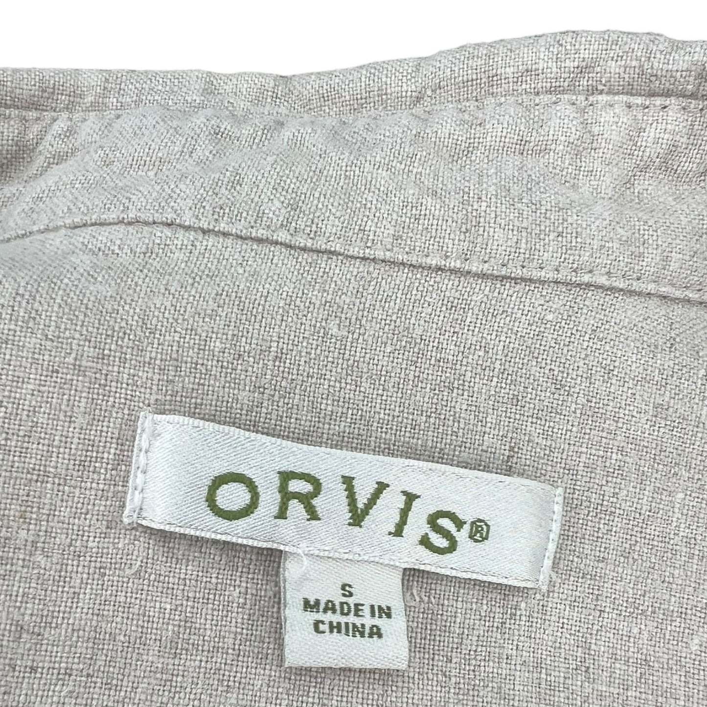 Orvis Button Up Linen Top | Small