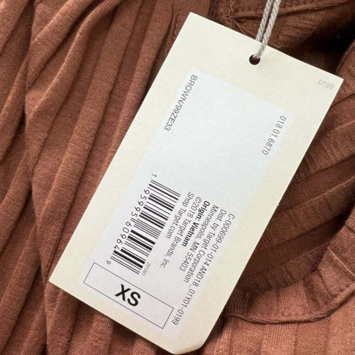 NWT A New Day Mock Neck Ribbed Tank | Extra Small