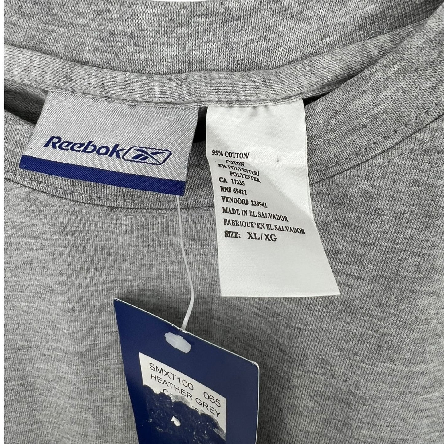 NWT Reebok Crewneck Short Sleeve Tee | Extra Large