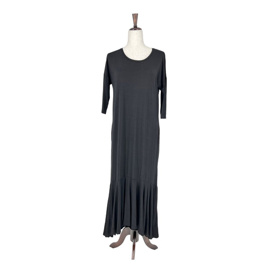 NWT Suzanne Betro Ruffle-Hem Maxi Dress | Small