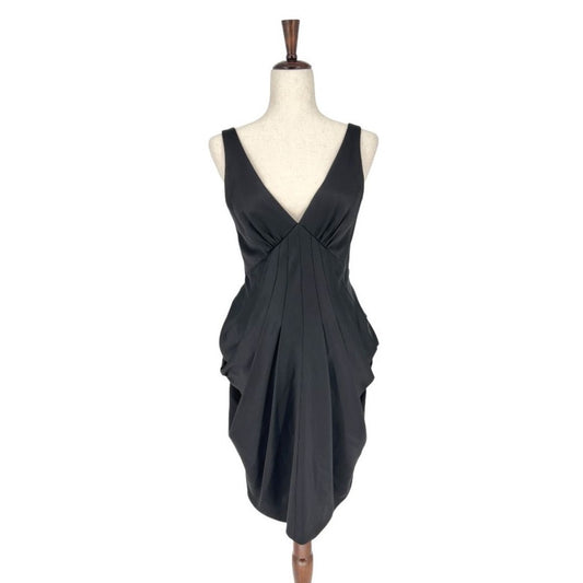 BCBGMAXAZRIA Crepe Satin Dress | 8