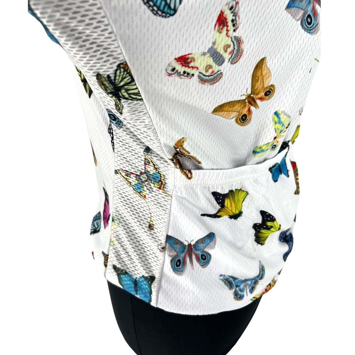 NWT Weimostar Cycling Butterflies Zip Up | Extra Large