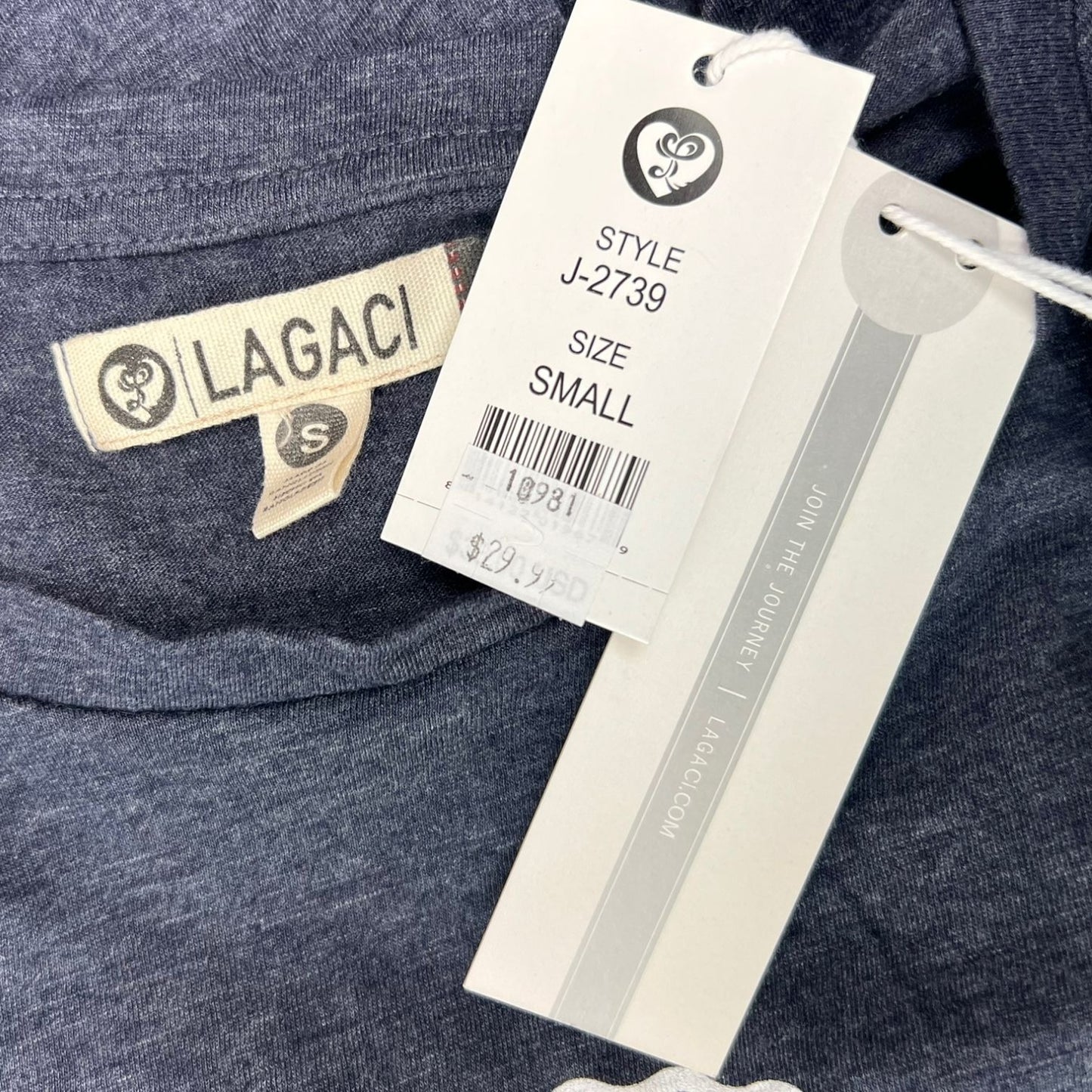 NWT Lagaci Santa Monica Long Sleeve Top | Small